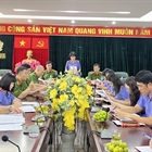 Viện KSND quận Nam Từ Liêm tiến hành trực tiếp kiểm sát việc tiếp nhận, giải quyết nguồn tin về tội phạm tại Cơ quan CSĐT Công an quận